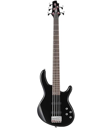 Amazon.com: Cort Artisan Series C5 Deluxe 5-String Bass Candy Blue